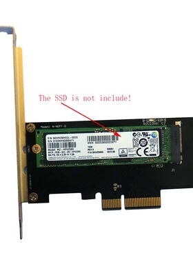 三星XP941 SM951 PM951 A110 m6e M.2 PCIe SSD转PCI-E X4转接卡