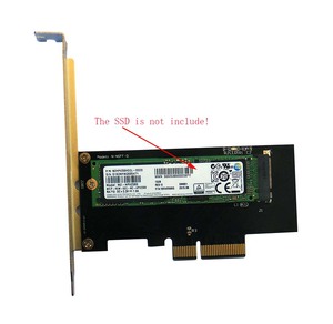 三星XP941 SM951 PM951 A110 m6e M.2 PCIe SSD转PCI-E X4转接卡