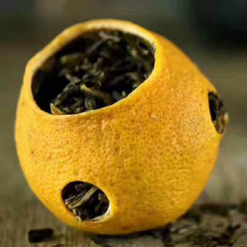 柠檬红茶 小柠红茶 特级古树红茶 云南滇红 罐装 龙忠堂  小青柑