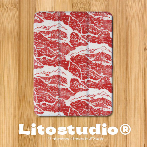 原创雪花牛肉全包ipad保护套苹果