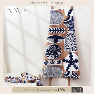 Alive芬兰插画深海系列厨房围裙