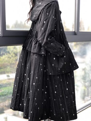 甜美减龄A字娃娃款轻薄棉服