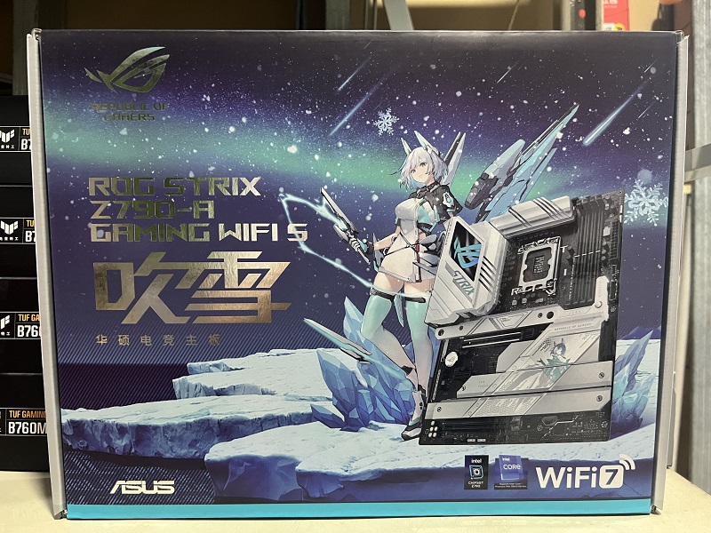 华硕ROG Z790-A GAMING WIFI S D5吹雪II代配14700KF主板CPU套装-封面