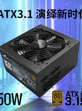 长城X8额定850W台式主机箱电脑全模组电源静音金牌ATX3.1兼容40系