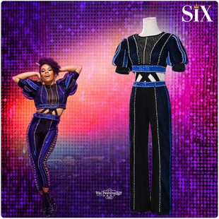 现货六个皇后音乐剧six凯瑟琳·帕尔表演服装套装cos服