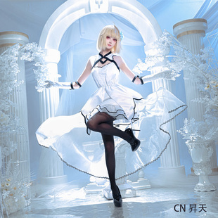布伦史塔德cosplay服 真人实拍 FGOfate公主和型月 月姬 爱尔奎特