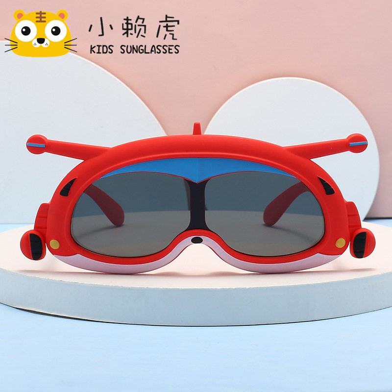 2512新款太阳眼镜宝宝感异型太阳镜偏光户外儿童遮阳镜网红同款