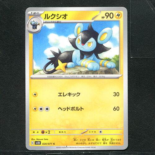 宝可梦 ptcg 正版卡牌  碟旋暴击 勒克猫 SV2D-020 日版