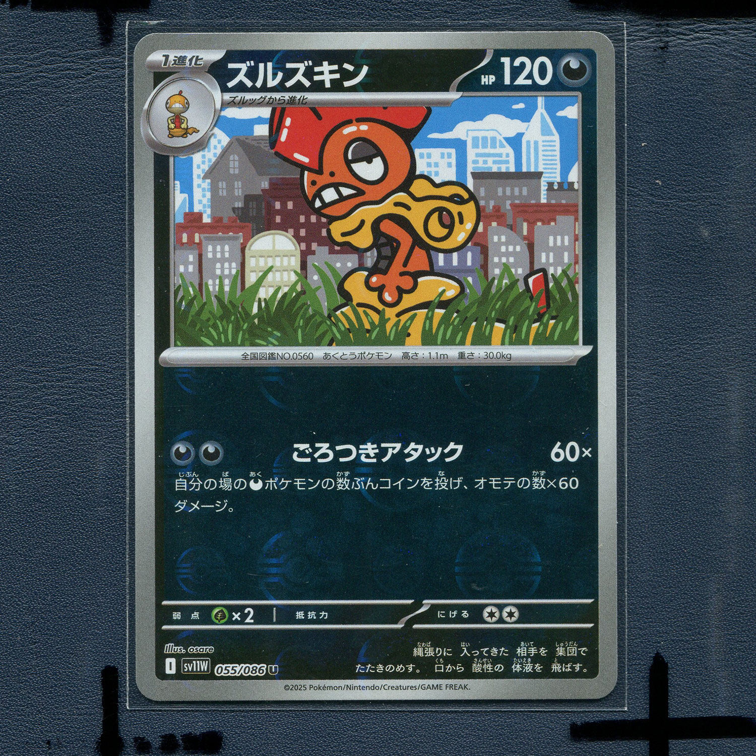 宝可梦PTCG正版卡牌 纯白闪焰 头巾混混 SV11W-055 精灵球闪 日版