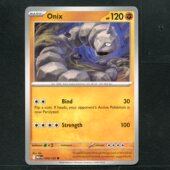 英文版 正版 宝可梦PTCG MEG 卡牌 大岩蛇 美版 超级进化 070