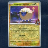 英文版 命运劲敌 DRI 宝可梦 咩利羊 卡牌 反闪 072 TCG正版 美版