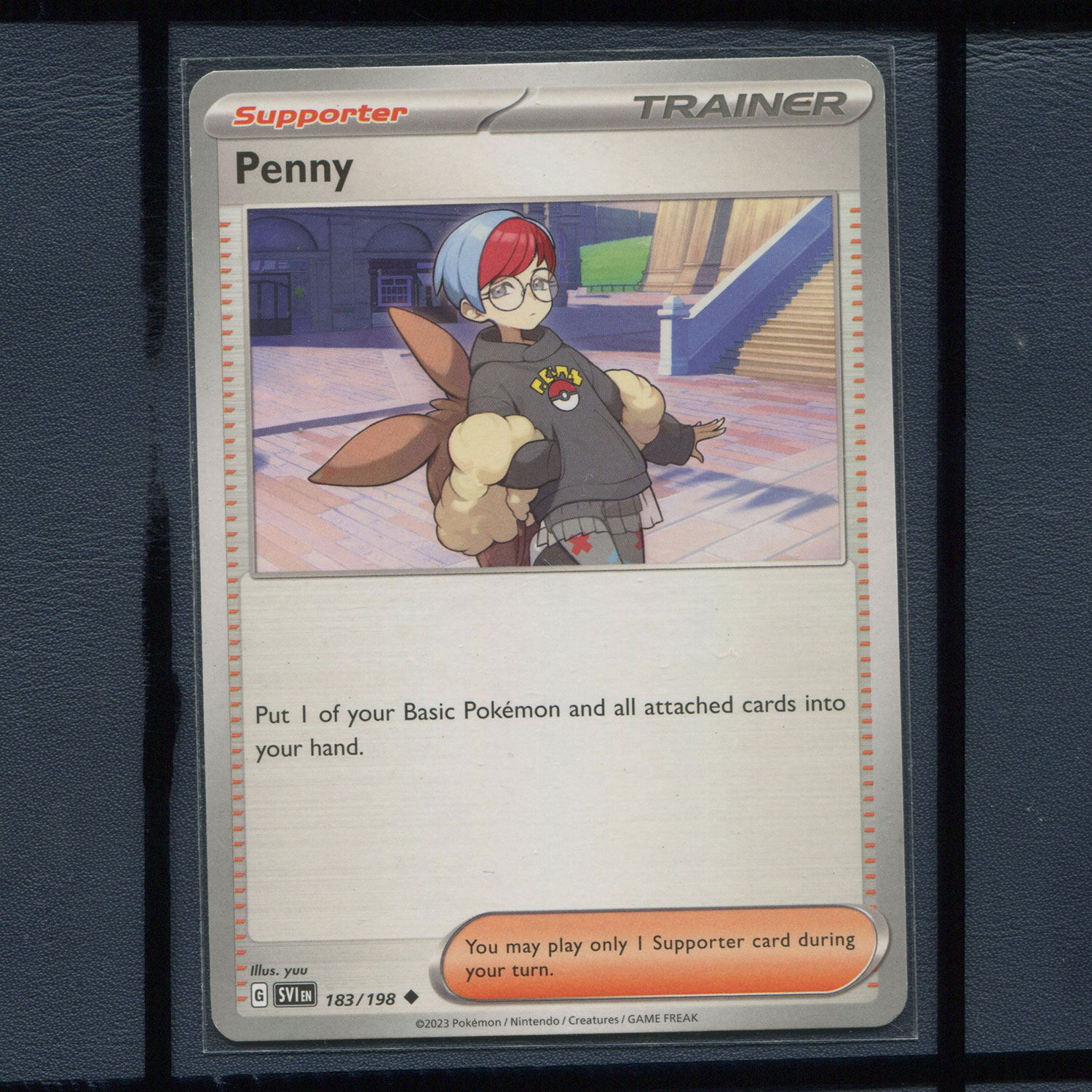 宝可梦美版英文版国际版 朱紫 牡丹 SVI-183 U