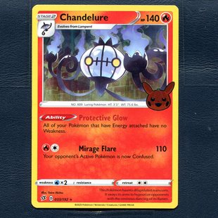 宝可梦PTCG 正版卡牌 万圣节2022 水晶灯火灵 TT22 RECL-033 美版