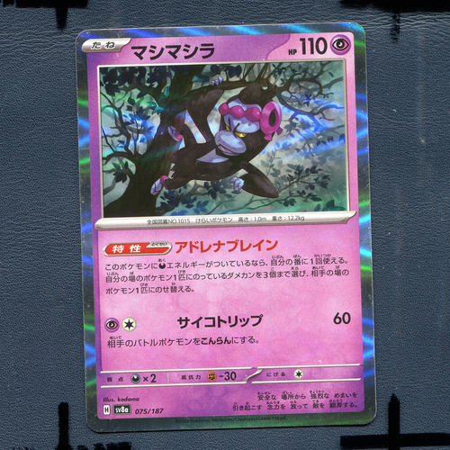 宝可梦PTCG正版卡牌 太晶盛典 愿增猿 SV8A-075 日版