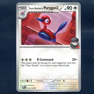 宝可梦 TCG 正版卡牌 英文国际版 火箭队的多边兽2 DRI-154 美版