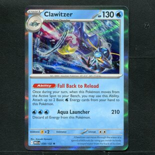 宝可梦PTCG 正版卡牌 超级进化 钢炮臂虾 MEG-038 R 美版