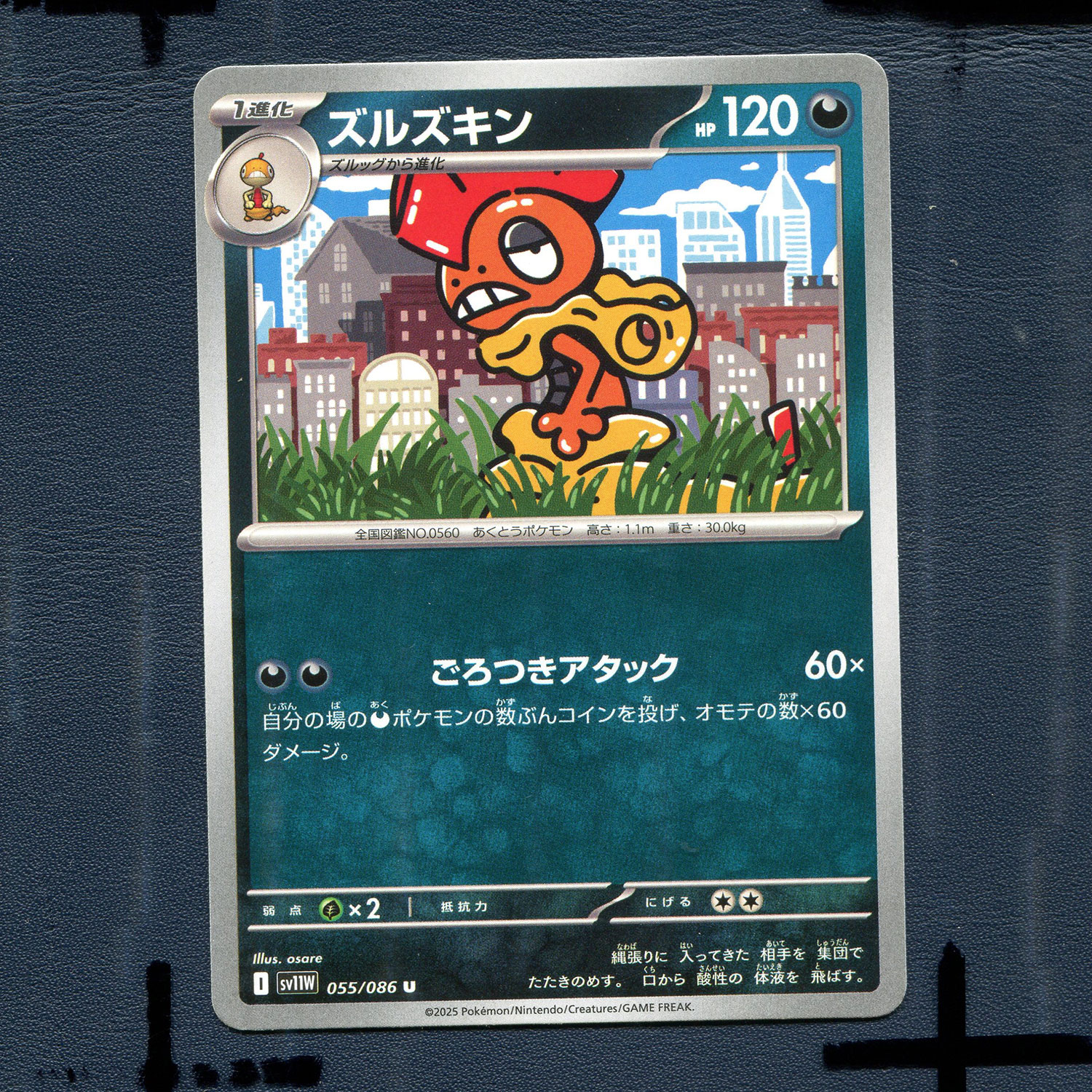 宝可梦PTCG正版卡牌 纯白闪焰 头巾混混 SV11W-055 日版