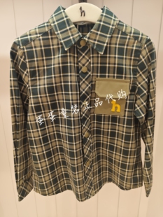 hazzys童装商场专柜同款衬衫HZTQBD02CS006不支持七天无理由