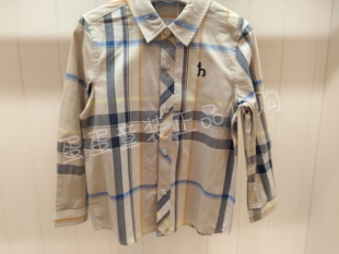 hazzys商场专柜同款格子衬衫HZTCBD01CS004不支持7天无理由