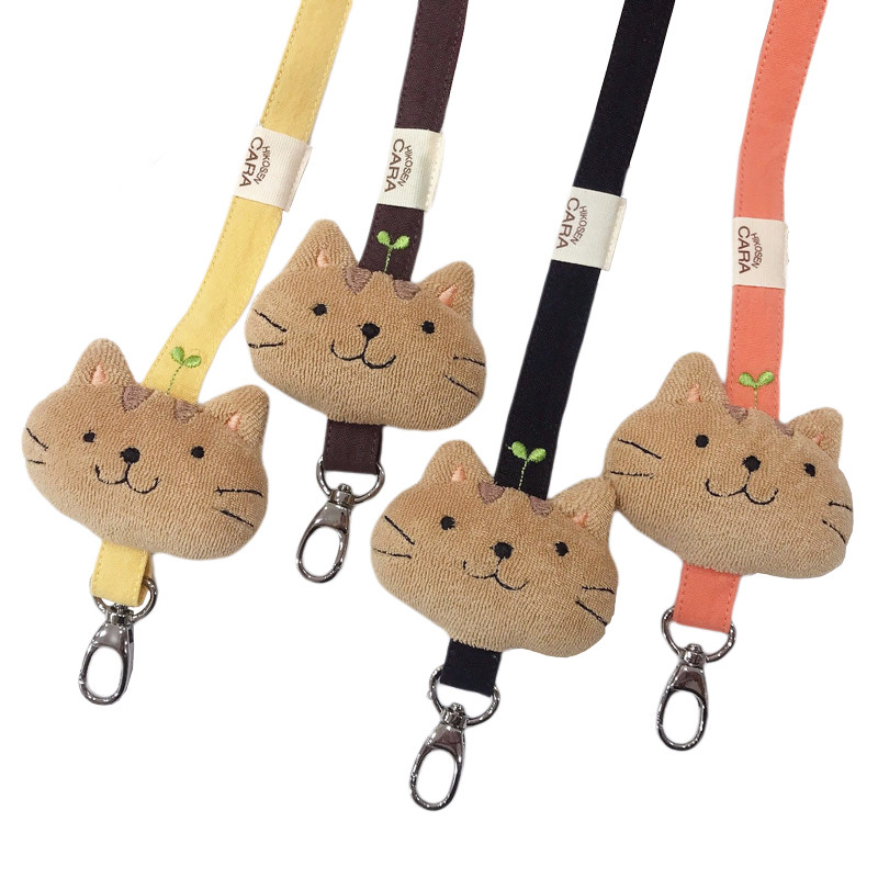 卡拉猫原创设计扩音器背带小蜜蜂斜挎单肩可爱猫咪教师包帆布配件