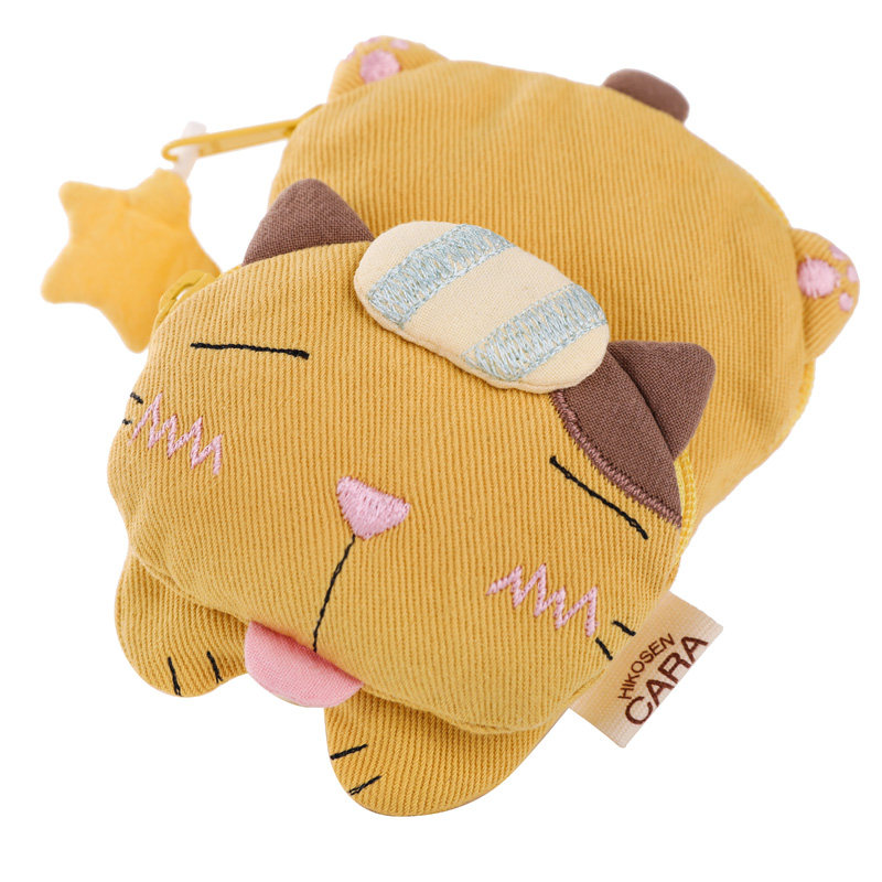 卡拉猫可爱猫咪零钱包女迷你拉链硬币包耳机口红收纳小挂件钥匙