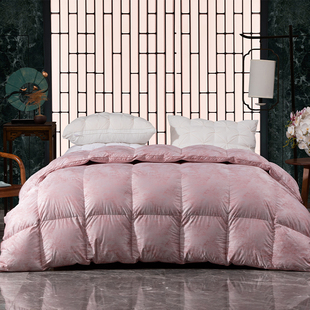 多喜爱线下专柜同款国风羽绒被冬奢95白鹅绒冬被赤凤