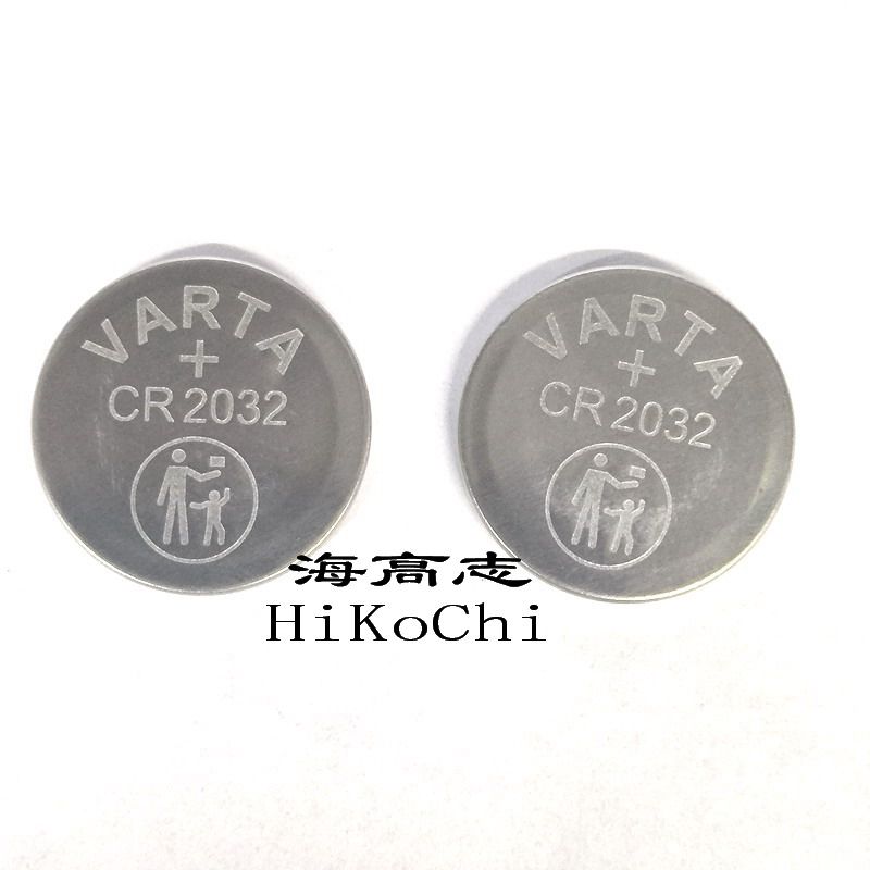 2粒 VARTA瓦尔塔 CR2032 纽扣电池高性能汽车遥控器 包 邮
