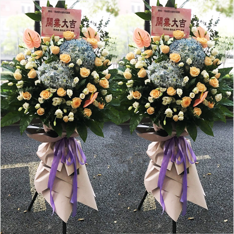 杭州开业乔迁新店开张鲜花速递同商务用花