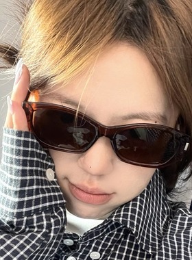 复古gm时尚百搭可可镜猫眼墨镜女方圆脸显瘦高级感太阳眼镜潮