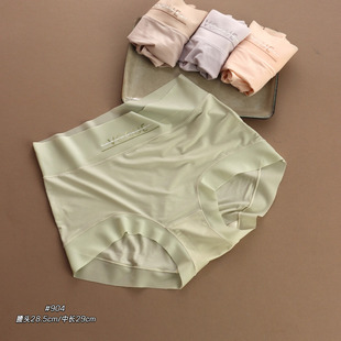 添华100支兰精莫代尔贴身柔软亲肤透气时尚 904 高腰女士内裤