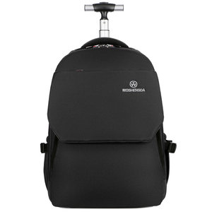 威盛达新款时尚多用小拉杆包双肩学生书包出口短途轻便旅行包定制