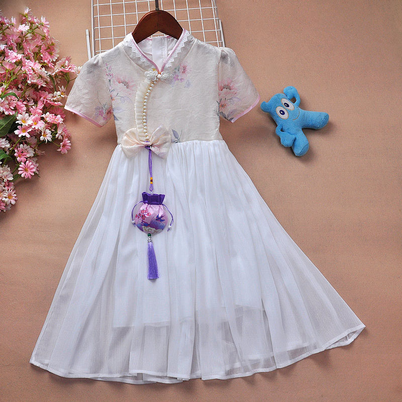 女童汉服2025夏季新款儿童中国风毕业典礼礼服演出服宝宝生日拍摄,童装/婴儿装/亲子装,汉服,淘宝优惠券,粉丝福利购,淘宝优惠卷