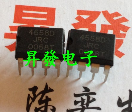 〖昇發电子〗全新 4558D JRC4558D 4558 双运放放大器IC DIP