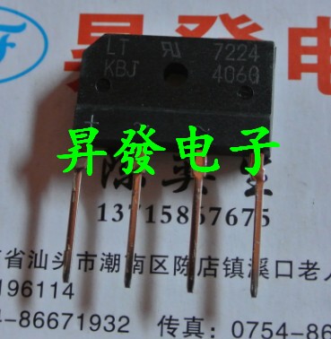 全新原装 KBJ406 KBJ406G LN4SB60 D4SB60L D4SB80 RBV-406 RS405