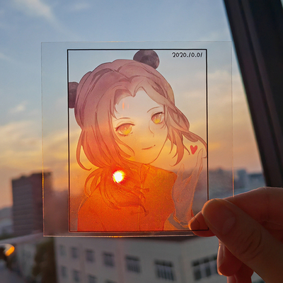 商印荟创意潮流塑料透卡高清打印