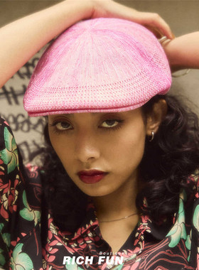 KANGOL COLOR BURST VENTAIR 507春夏新网眼透气休闲复古鸭舌帽子