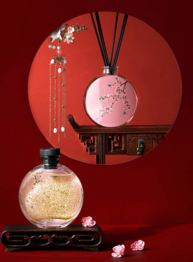 共禾京品国风无火香薰精油扩香家用持久花果香安神助眠香氛礼盒装