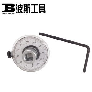 。波斯工具角度扭力规 扭力规 角度测量仪调节规扭力扳手1/2扭矩