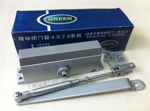GREEN格林85kg不定位液压缓冲闭门器自动关门器/消防防火门闭门器
