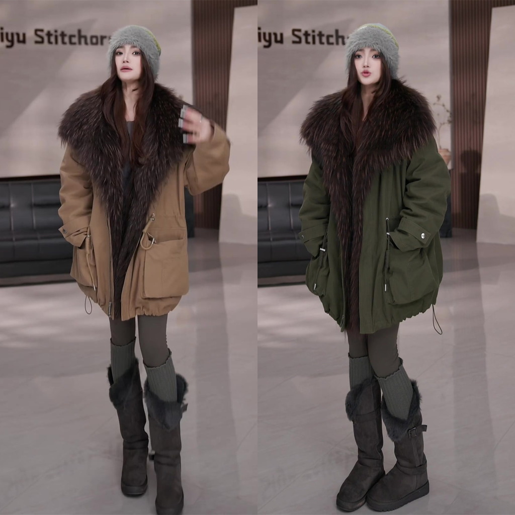 冬季上新派克服宽松网红爆款