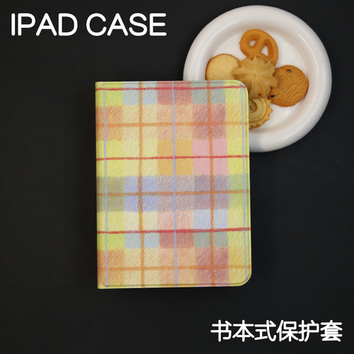 多巴胺ipad7/8/9苹果保护套2024款Air4/5/6皮套22pro11平板壳iPad10.2/10.5书本三折Air3硅胶笔槽mini5/6/7