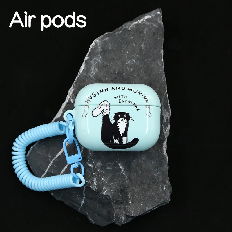脱袜子airpodspro2保护airpodspro3菲林硬壳苹果4代耳机保护壳airpods3/pro保护套airpods1/2蓝牙耳机保护,3C数码配件,耳机保护套,淘宝优惠券,粉丝福利购,淘宝优惠卷