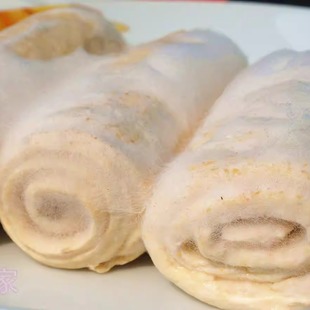 新鲜带毛2斤湖北随州特产霉千张臭豆腐卷下饭菜湿泥千张筒豆渣粑