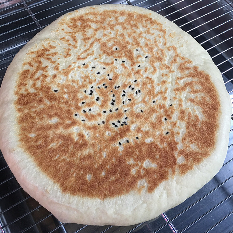 湖北火烧馍老面馍馍土灶大饼随州特产快捷早餐电烤饼