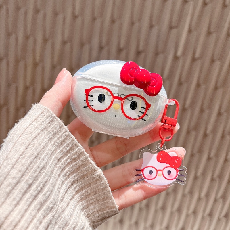 OPPO Enco Air4Pro保护套适用OPPOEncoAir4蓝牙耳机保护壳EncoAir4透明oppoair耳机套ETEA1防摔软壳卡通