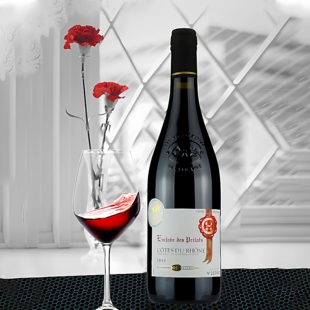 法国原瓶进口贝拉特干红葡萄酒AOP罗纳河谷法定产区红酒750ML