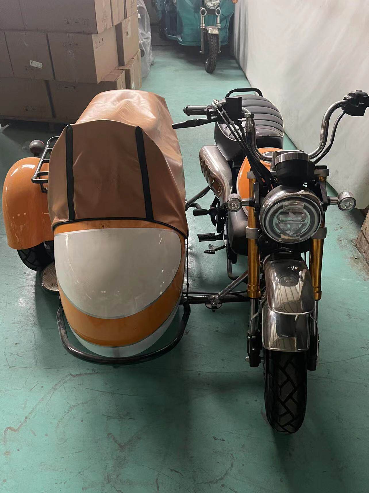 斯托纳猿猴125斗布 双狮猴子边三轮摩托车边斗布双层加厚防雨斗布