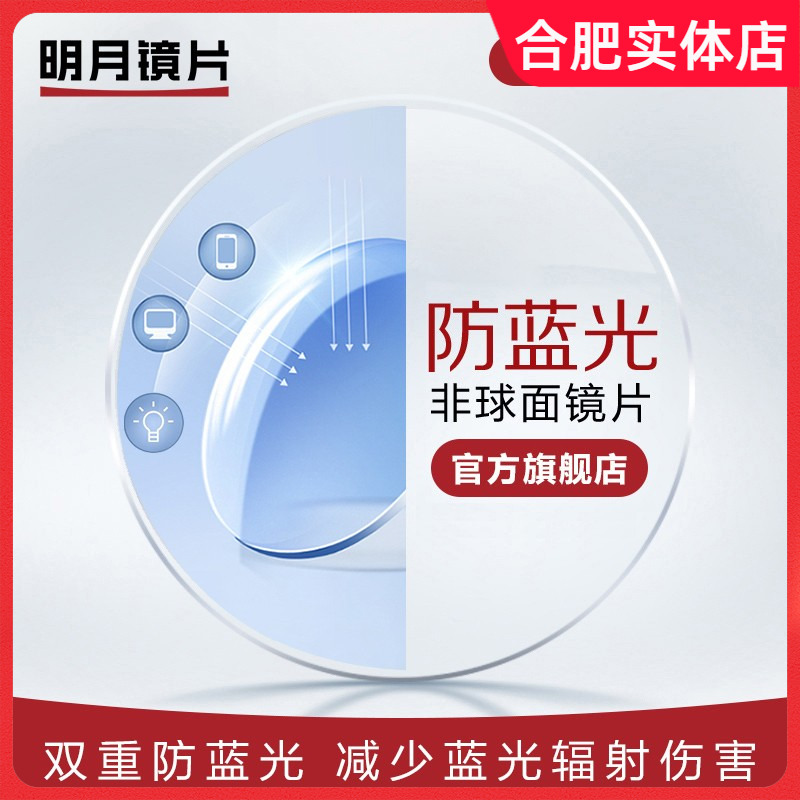 1.71超薄非球面配眼镜防蓝光