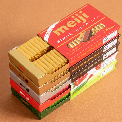 日本进口Meiji/明治巧克力26枚