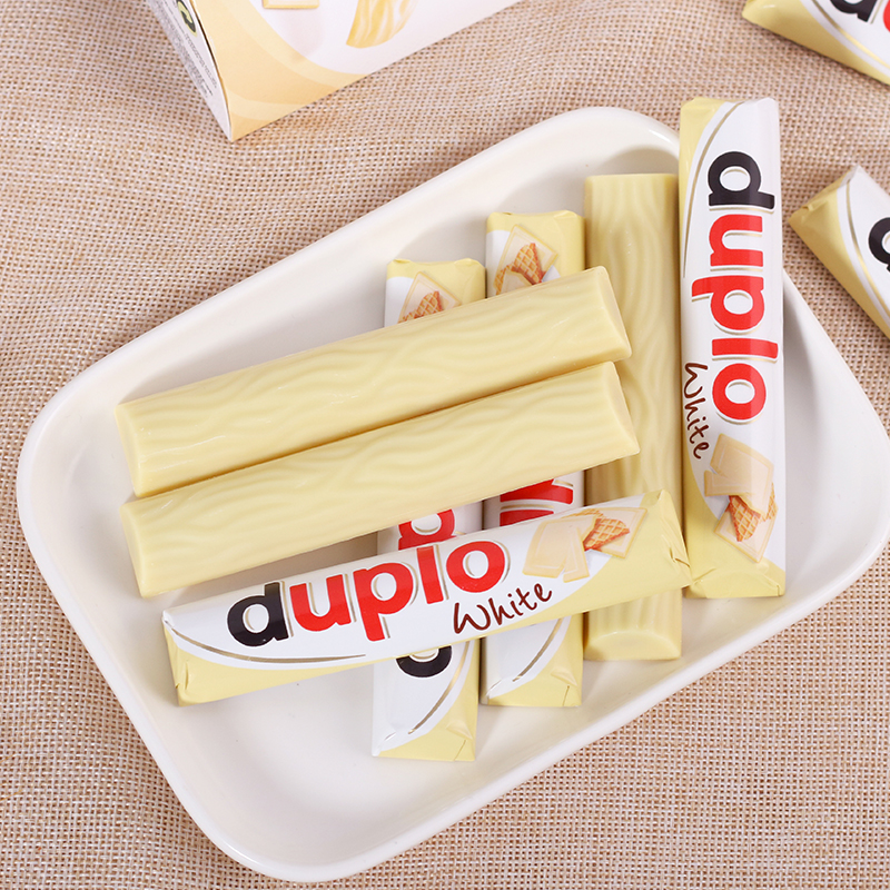 费列罗duplo榛子威化白巧克力
